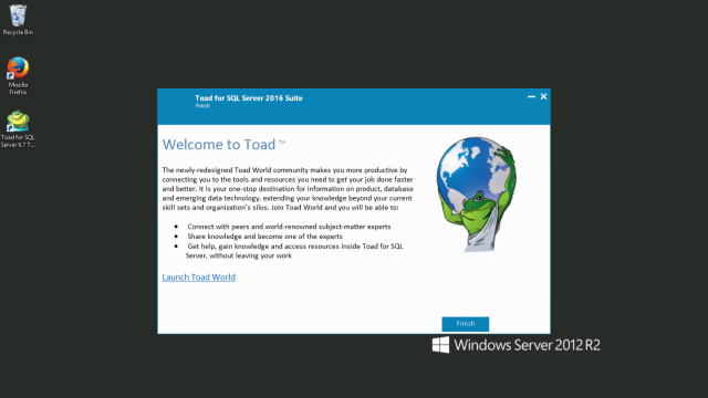 How to install Toad for SQL Server