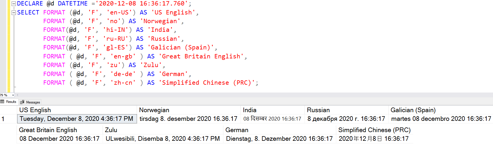 T Sql Date Format With Convert Vrogue