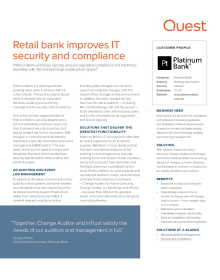 Platinum Bank: Retail bank improves IT security and compliance