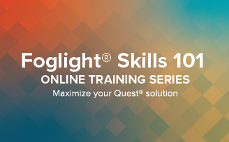 Foglight Skills 101- What's New in Foglight (EST)