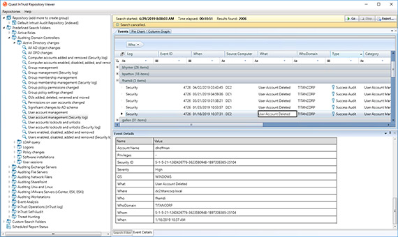 Event Log Management Software | InTrust