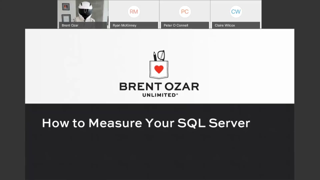 How to Measure Your SQL Server