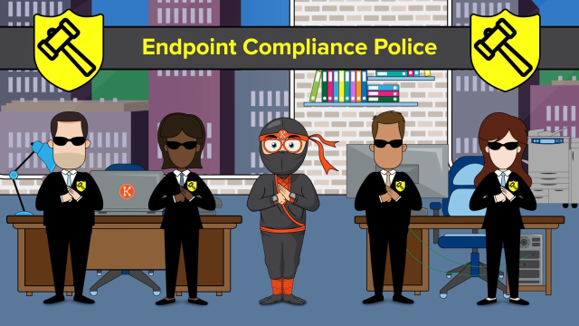 See why Nick the IT ninja relies on KACE to overcome endpoint compliance challenges.